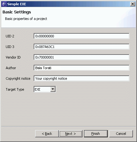 Basic Settings